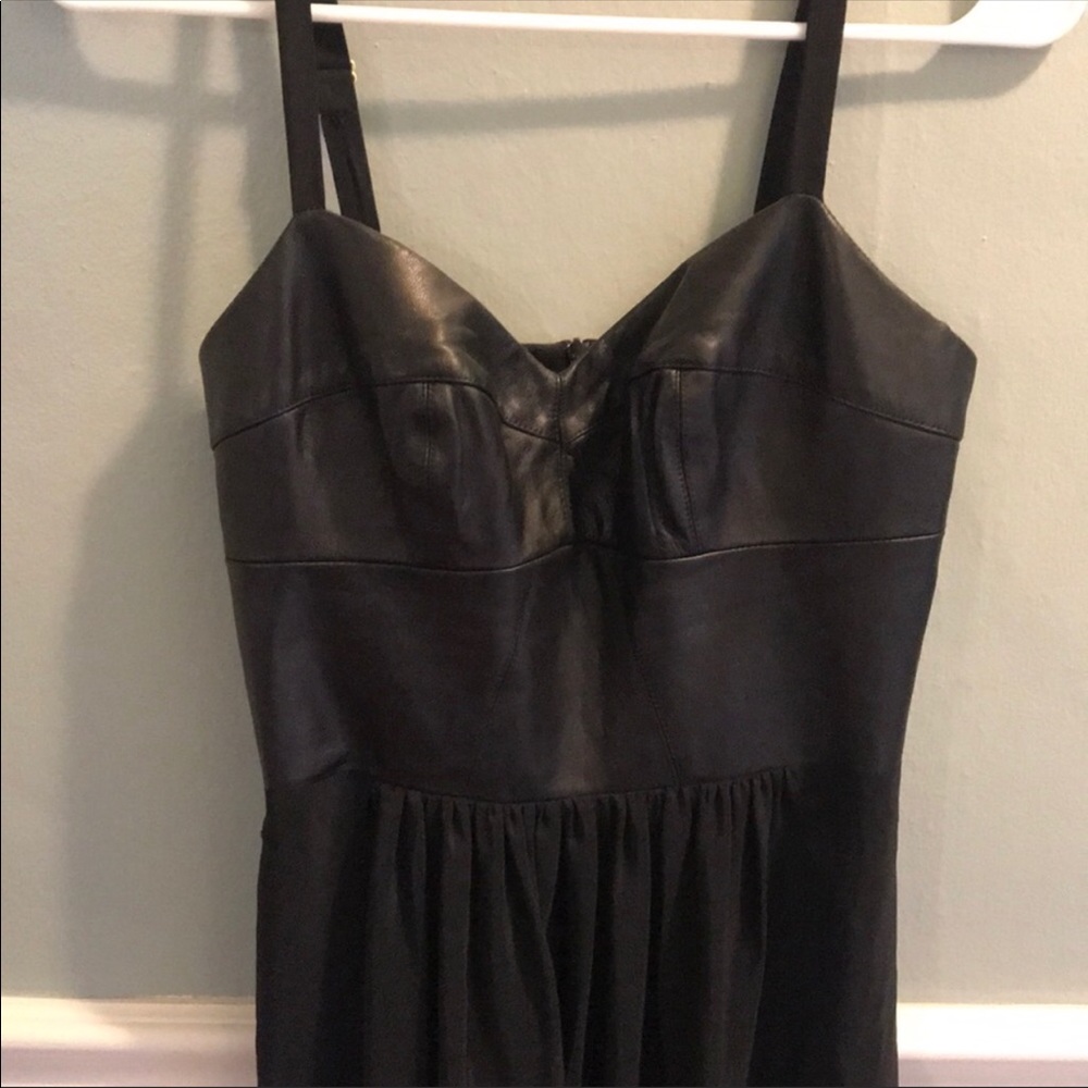 Amanda uprichard black maxi dress - size small
